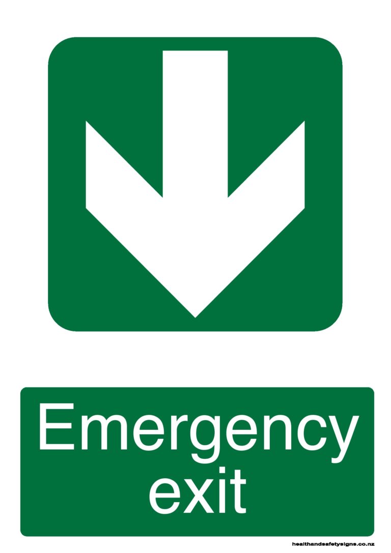 emergency-exit-down-green-health-and-safety-signs